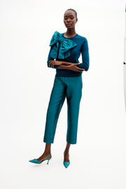 kennedy pant in silk wool