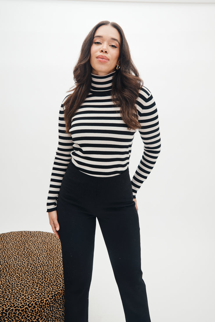 lizzie pant in stretch wool