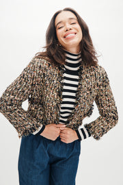 daphne jacket in gramercy tweed
