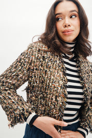 daphne jacket in gramercy tweed