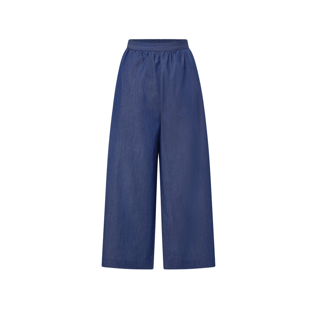 x val high rise jess pant chambray