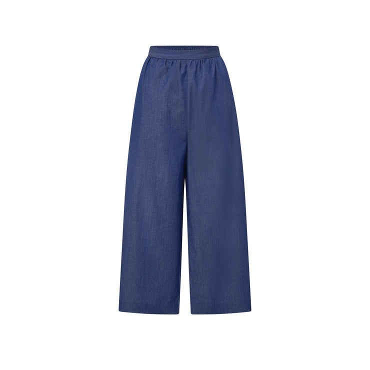 mae x val high rise jess pant in chambray