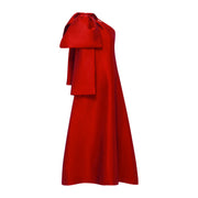 rita gown in lipstick red - made to order