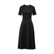 harper dress in stretch wool