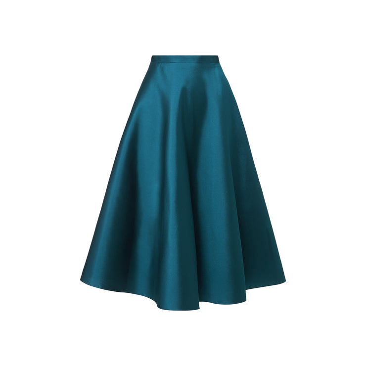 nina skirt in peacock