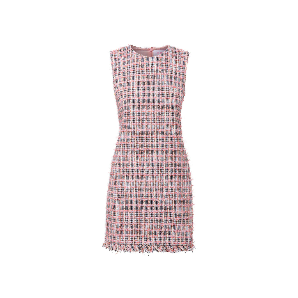 laurel dress eyelash tweed