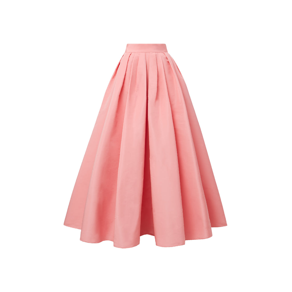 lilah skirt silk faille made to order