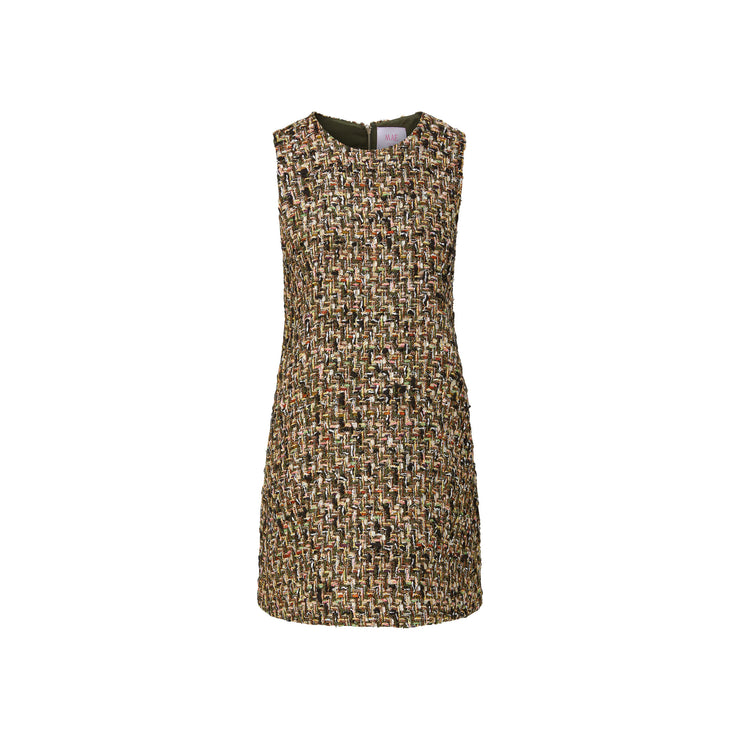 drew dress in gramercy tweed