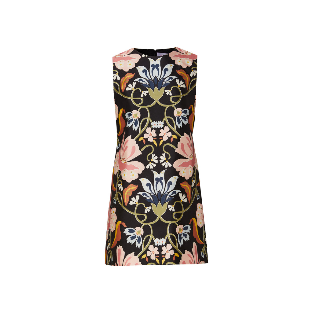 laurel dress floral vines