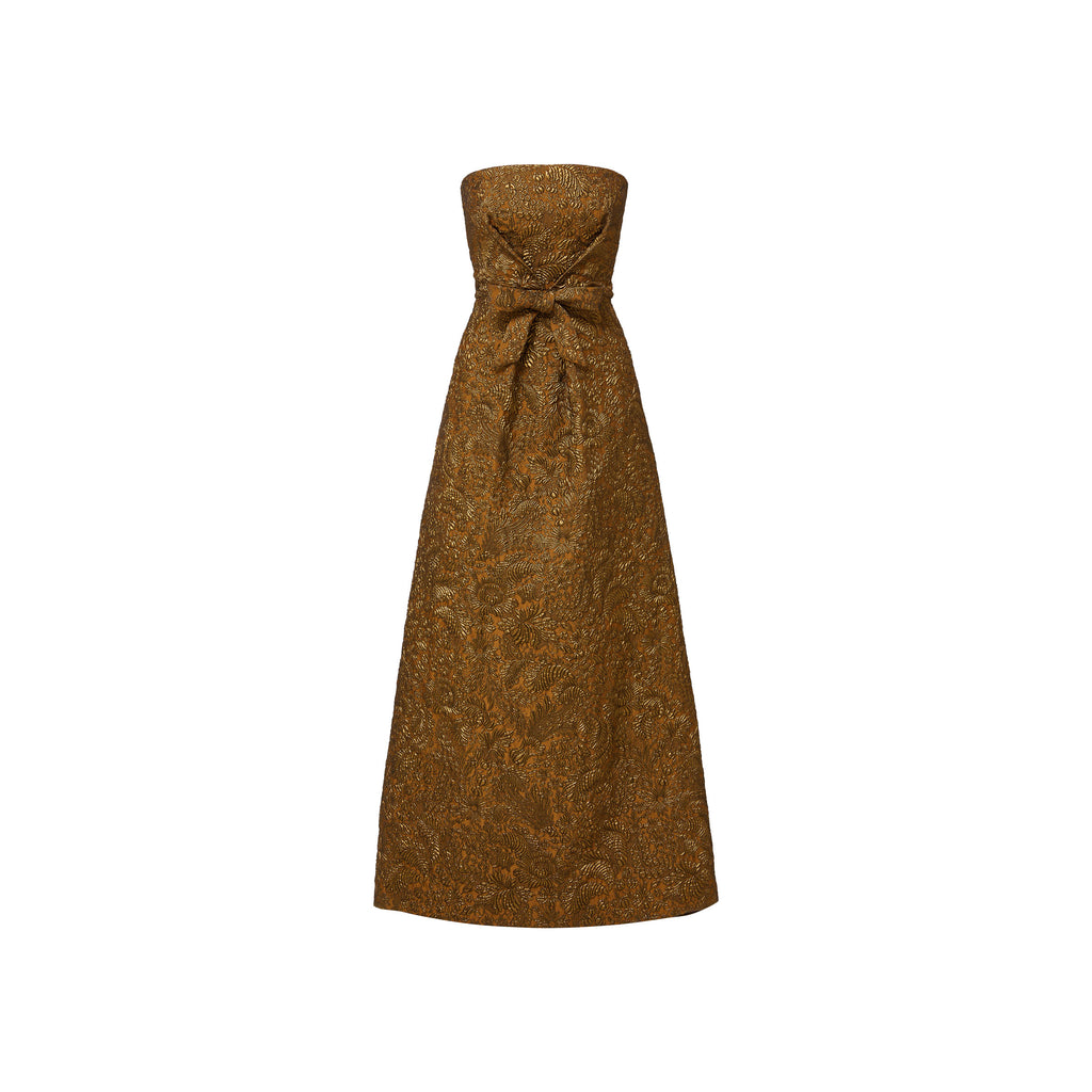 sabrina gown brocade made to order