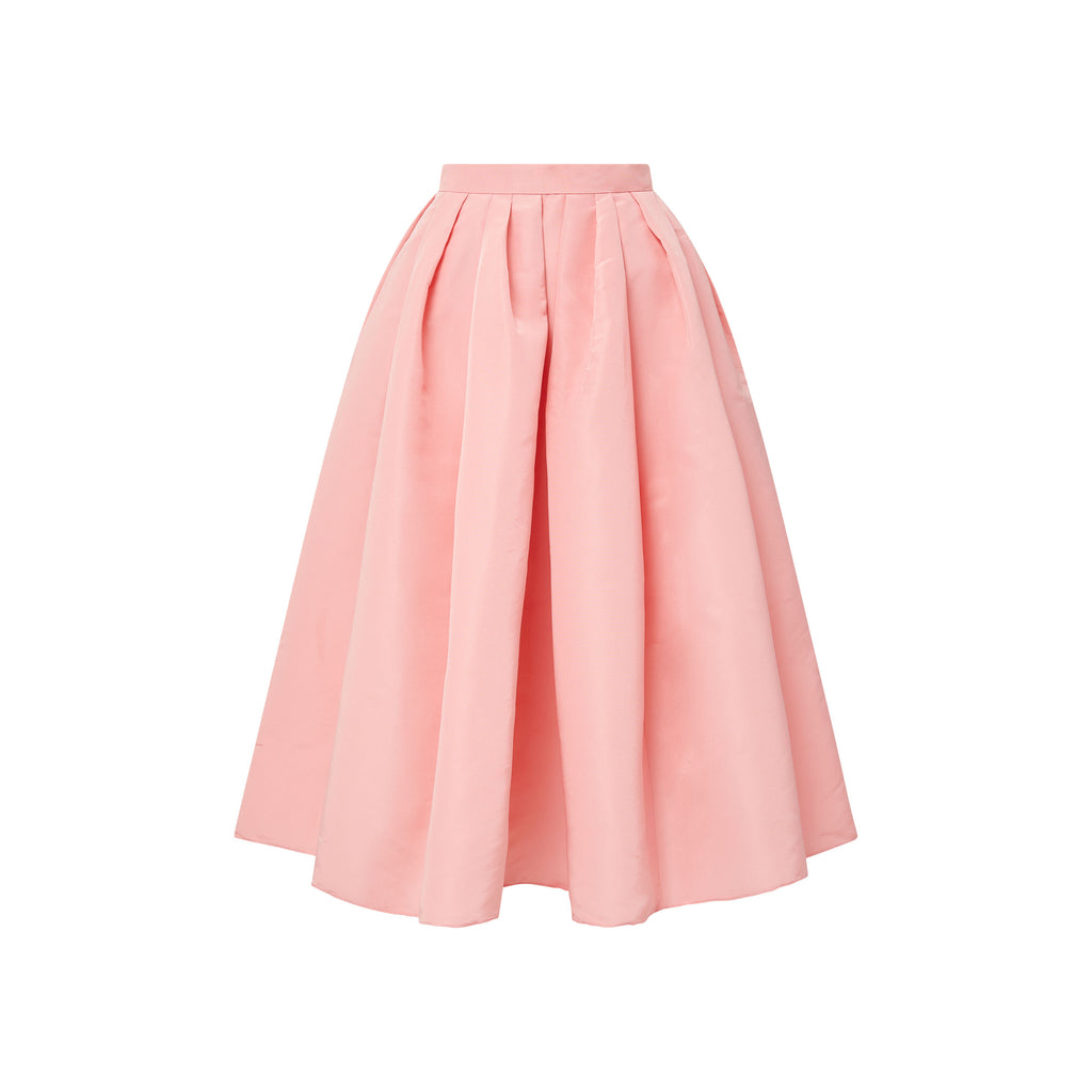 ava skirt petal silk faille