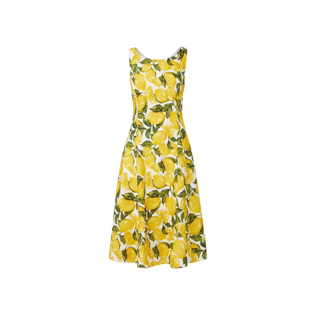 bonnie dress lemon grove linen