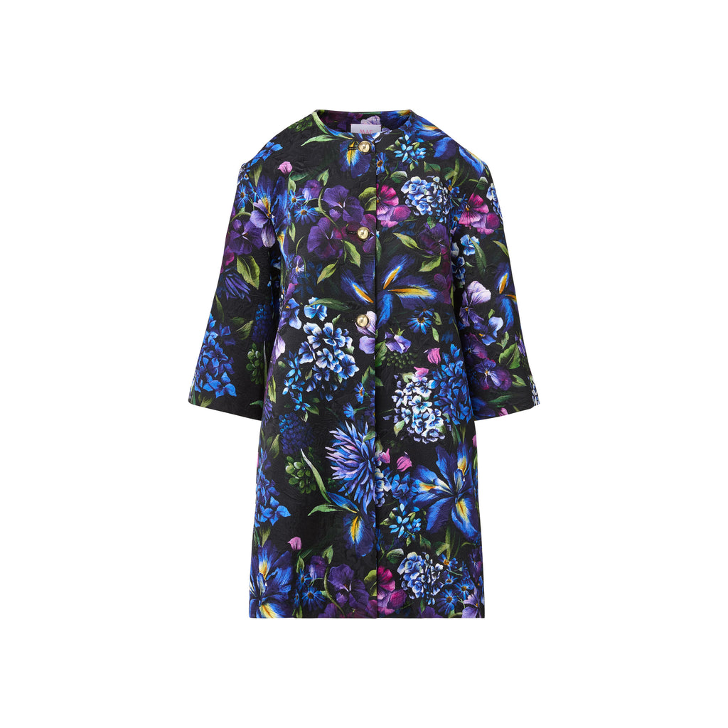 audrey coat astor garden brocade