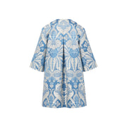 mae x scalamandre audrey coat in estate damask - made to order