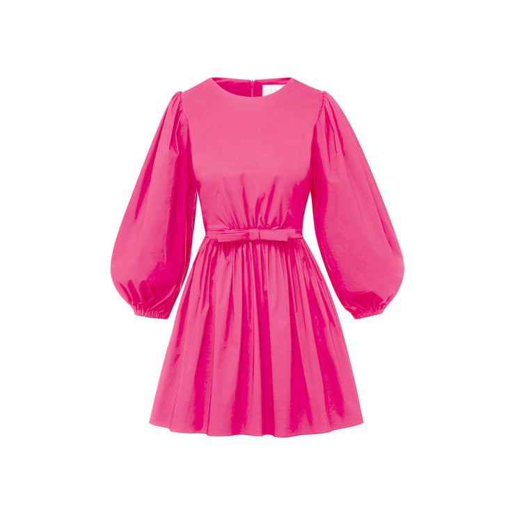 elisha dress in camellia pink