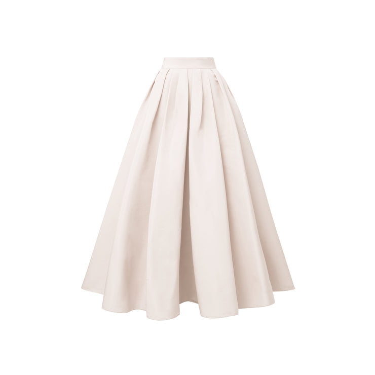 mrs. lilah skirt in silk faille - made to order