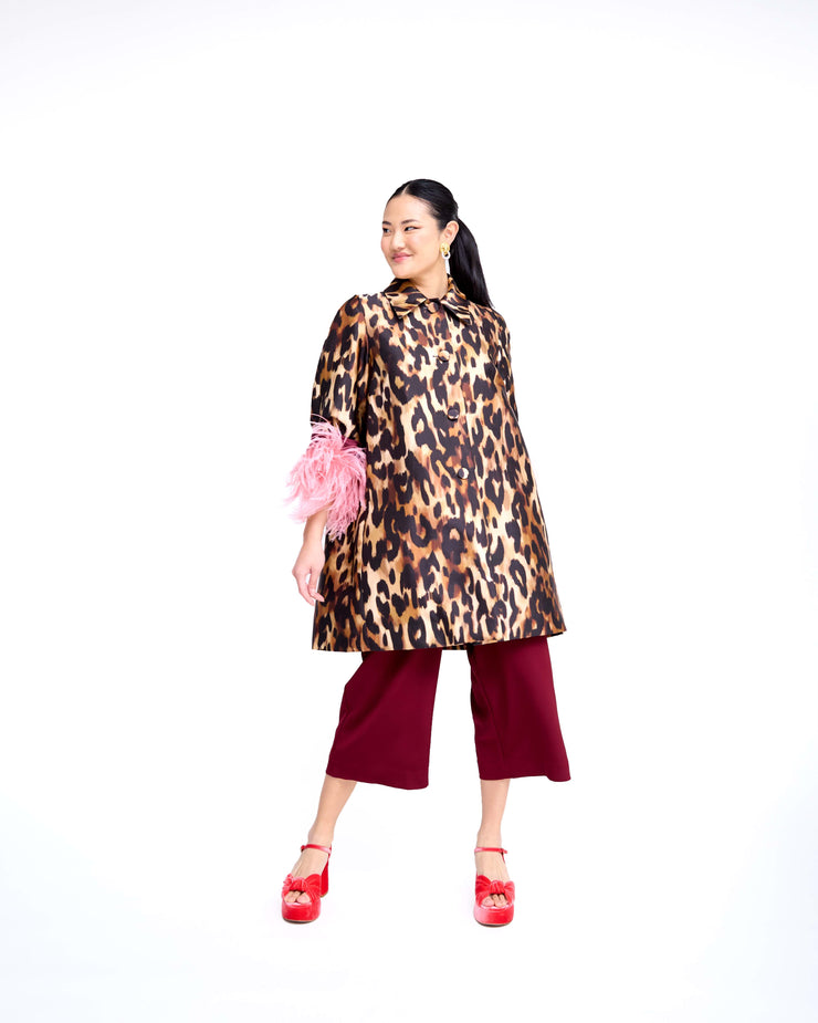 mae x val goldie coat in jaguar - preorder