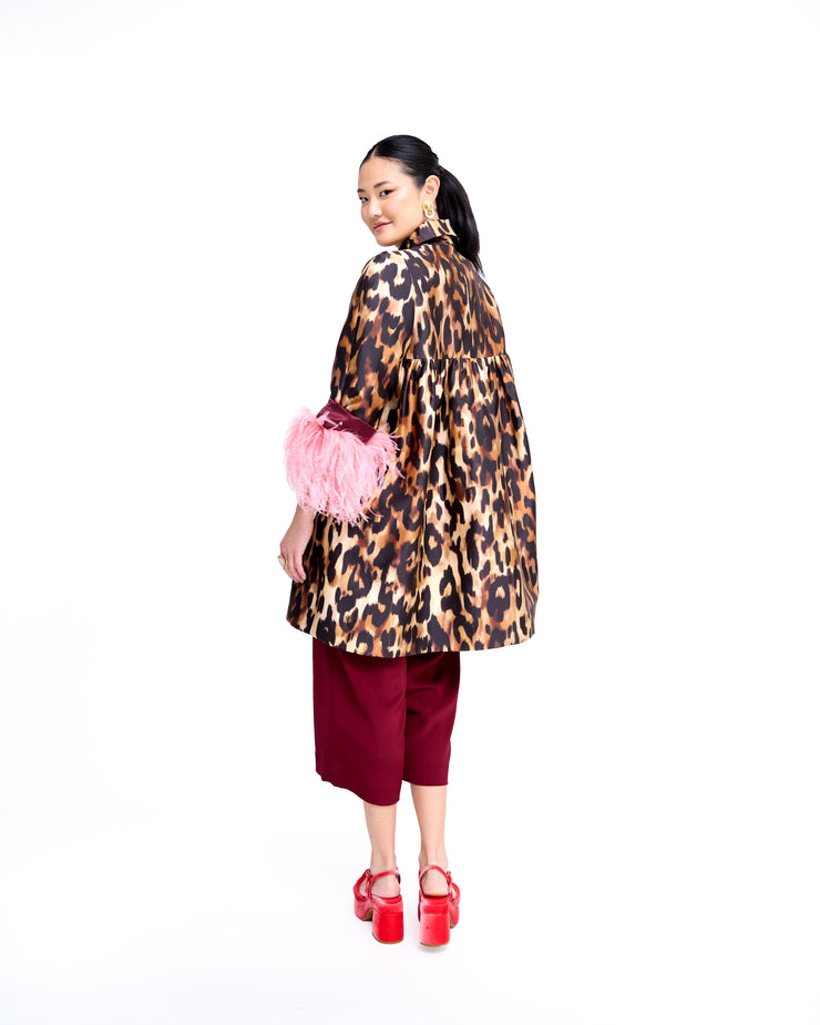 mae x val goldie coat in jaguar - preorder