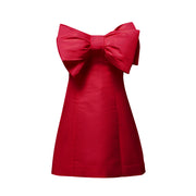 lily dress in lipstick red - archive sale