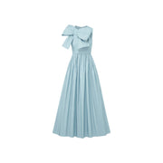 porter gown in belle blue - made to order
