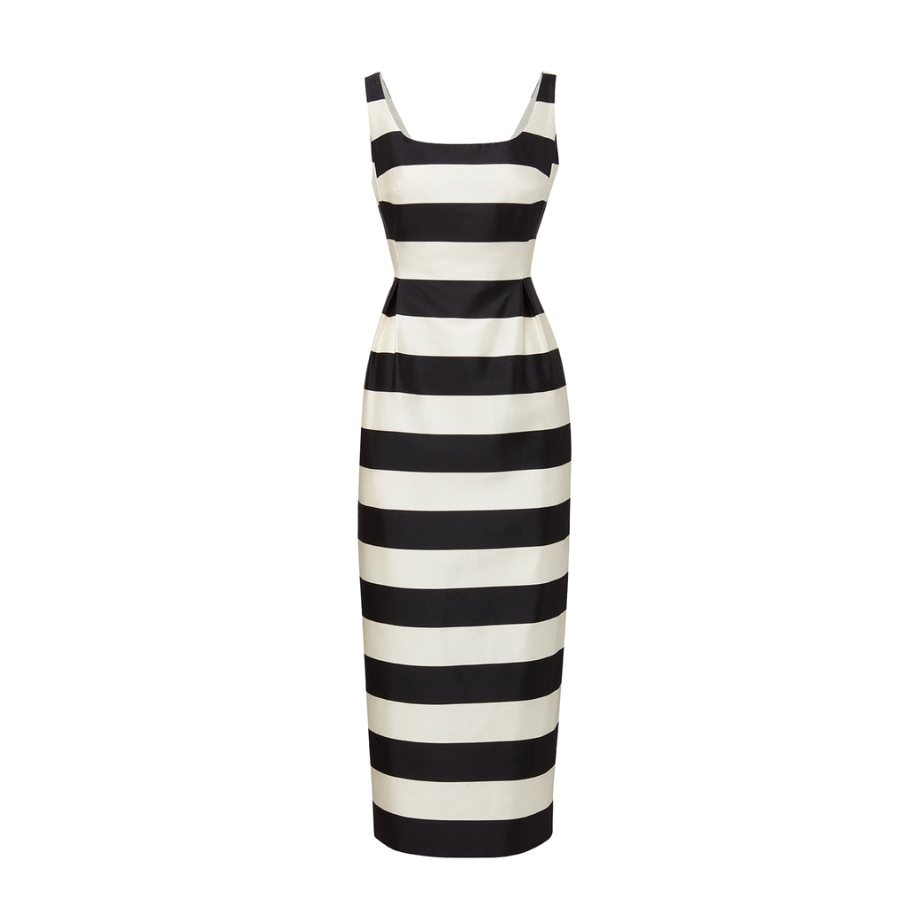 kendall dress high line stripe made to order