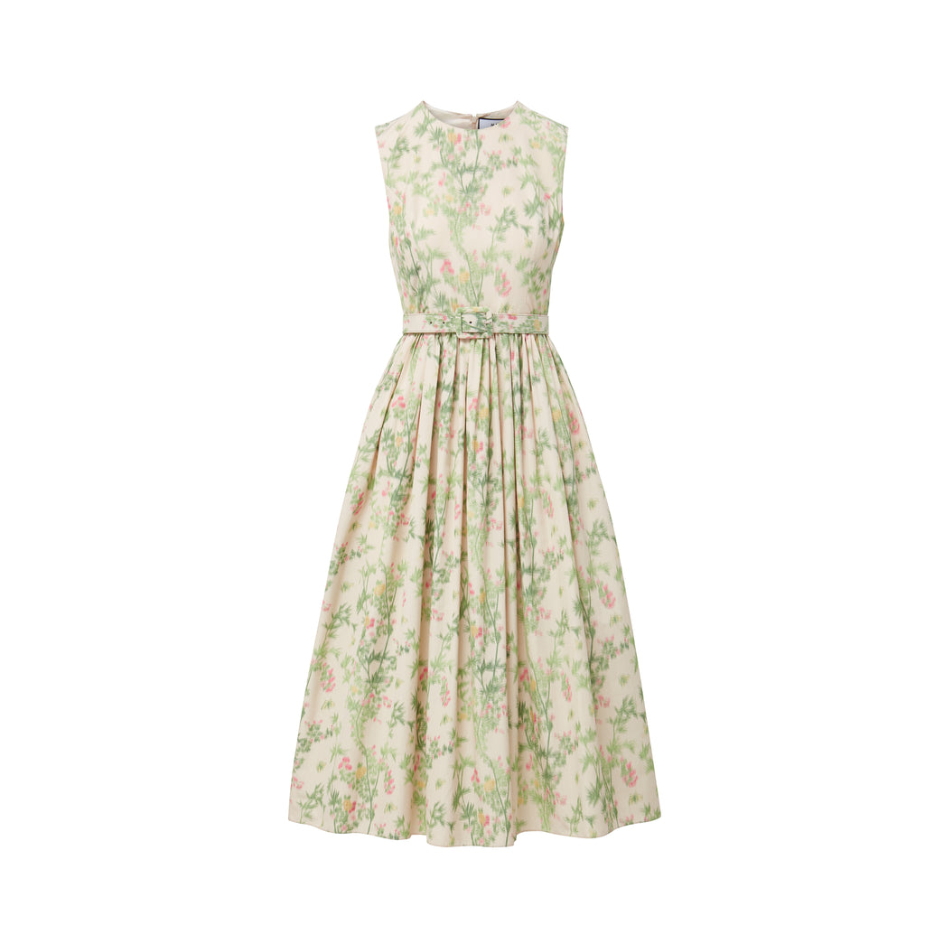x scalamandre sadie dress jardin de chine
