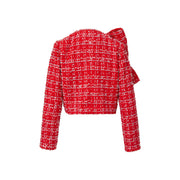 mae x val annie jacket in red