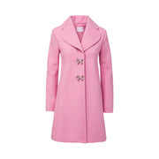olivia coat in mae pink